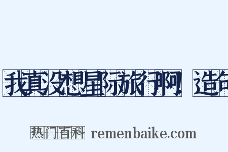 我真没想星际旅行啊！造句是什么意思的图片